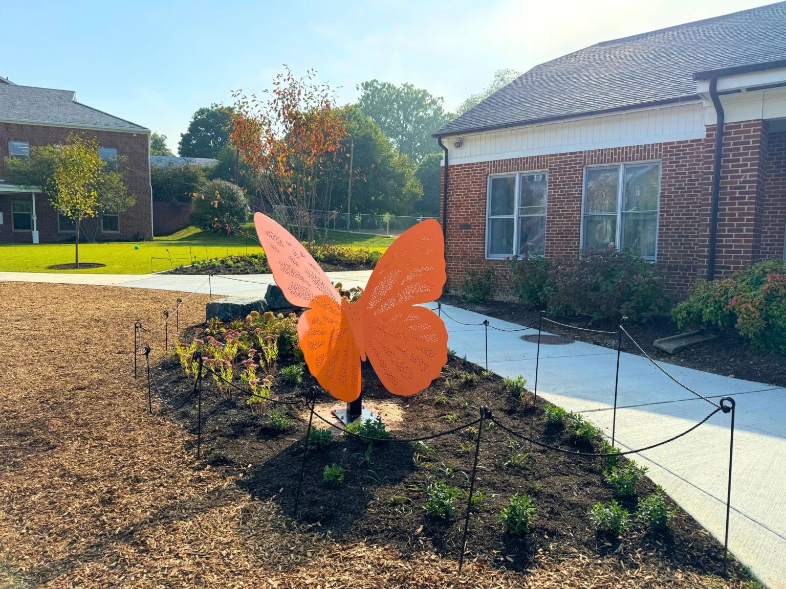 butterfly sculpture